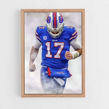 ap-josh allen-4 cadre Bois clair
