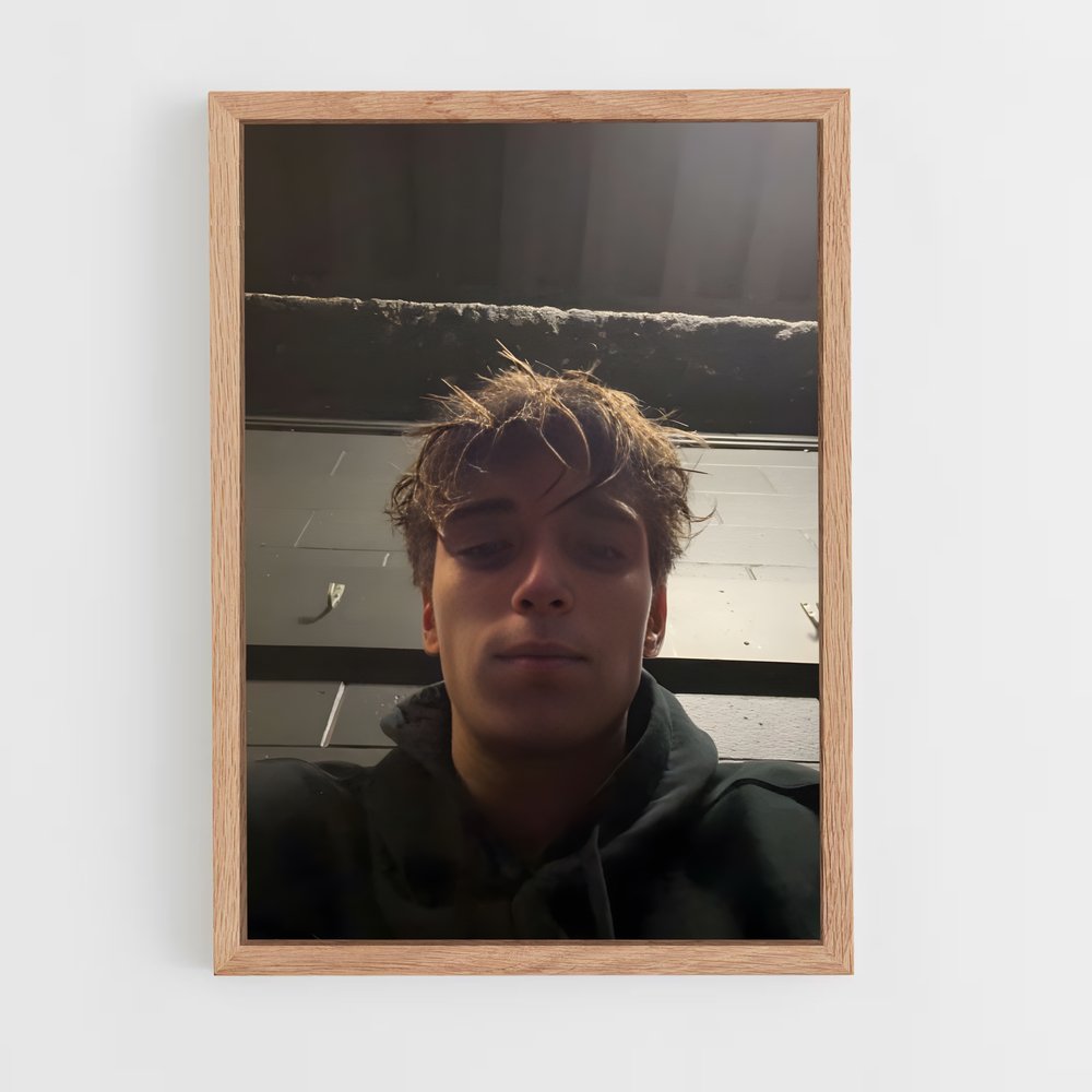 ap-josh richards-10 cadre Bois clair