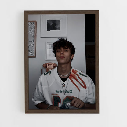 ap-josh richards-6 cadre Bois foncé