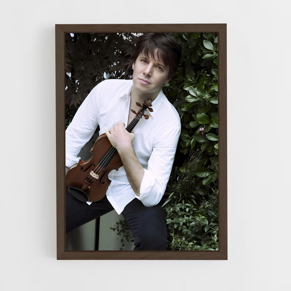 ap-joshua bell-2 cadre Bois foncé