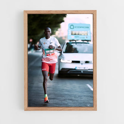 ap-joshua cheptegei-2 cadre Bois clair