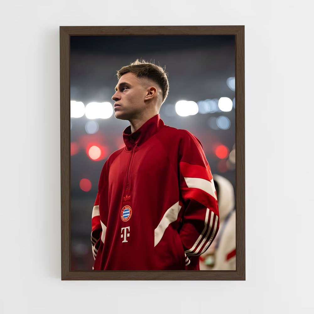 ap-joshua kimmich-1 cadre Bois foncé