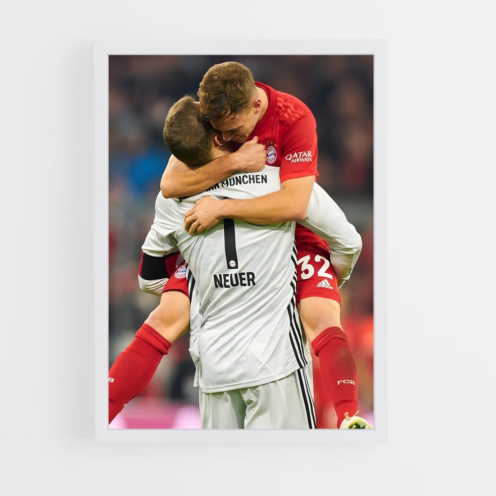 ap-joshua kimmich-13 cadre Blanc