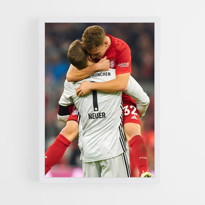 ap-joshua kimmich-13 cadre Blanc