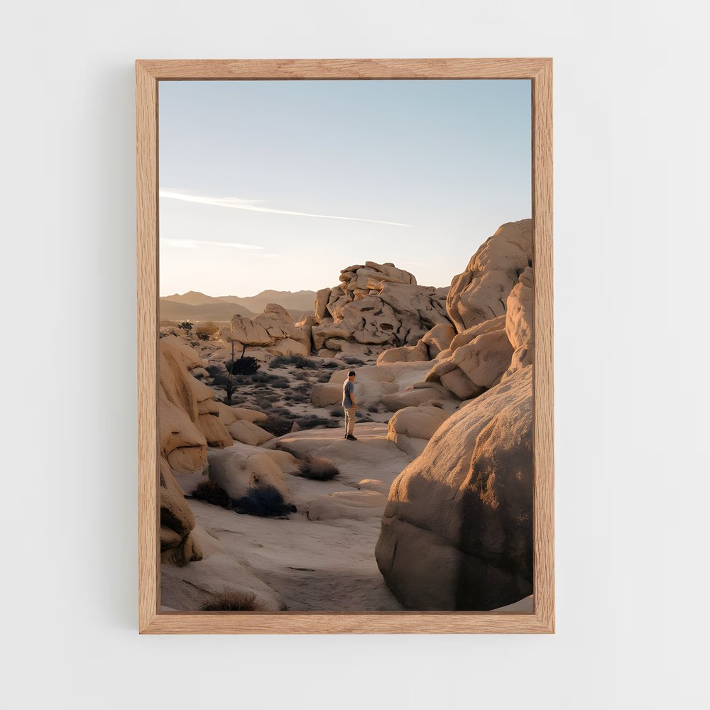 ap-joshua tree-1 cadre Bois clair