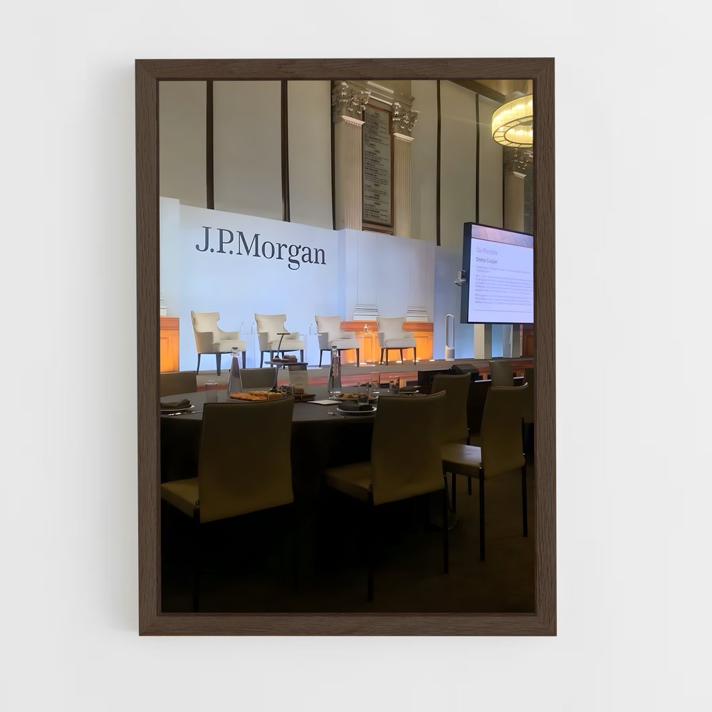 ap-jp morgan-1 cadre Bois foncé