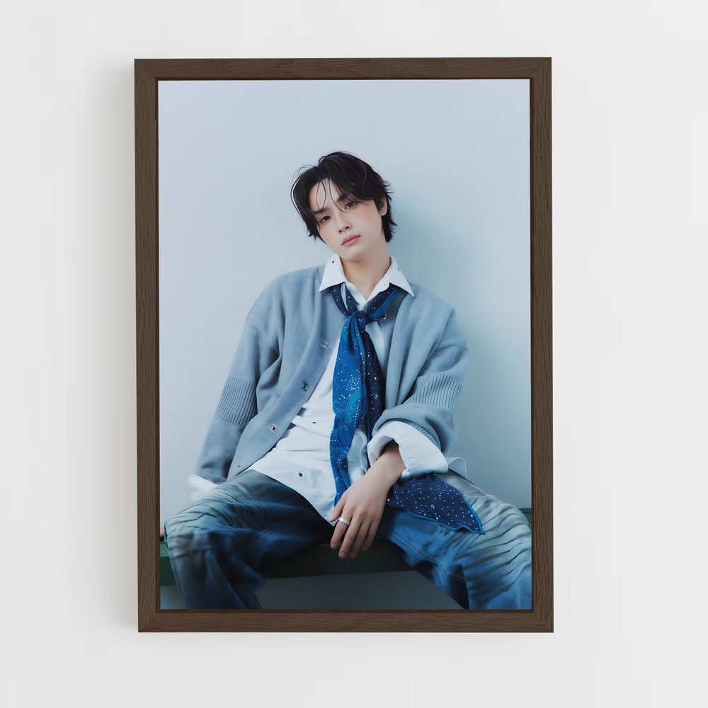 ap-ju haknyeon-3 cadre Bois foncé
