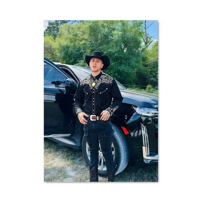 Poster Cowboy et Vitesse