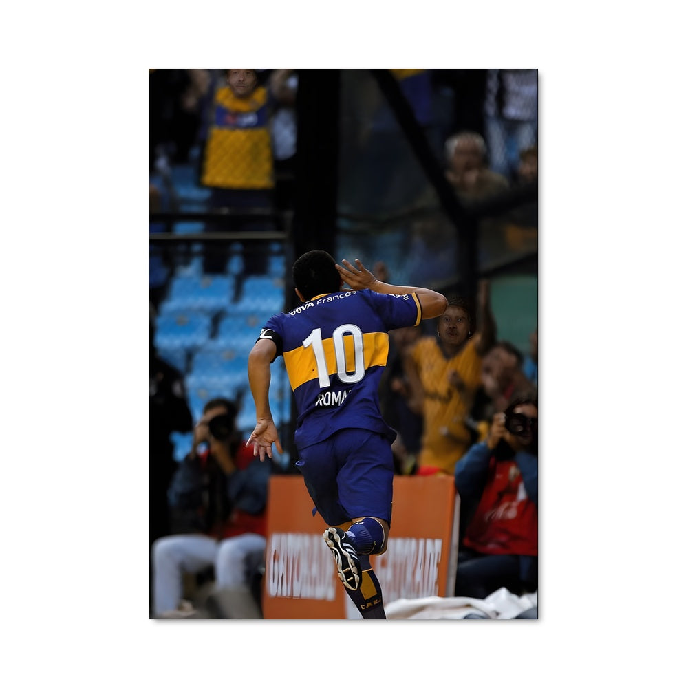 Poster Riquelme en Course