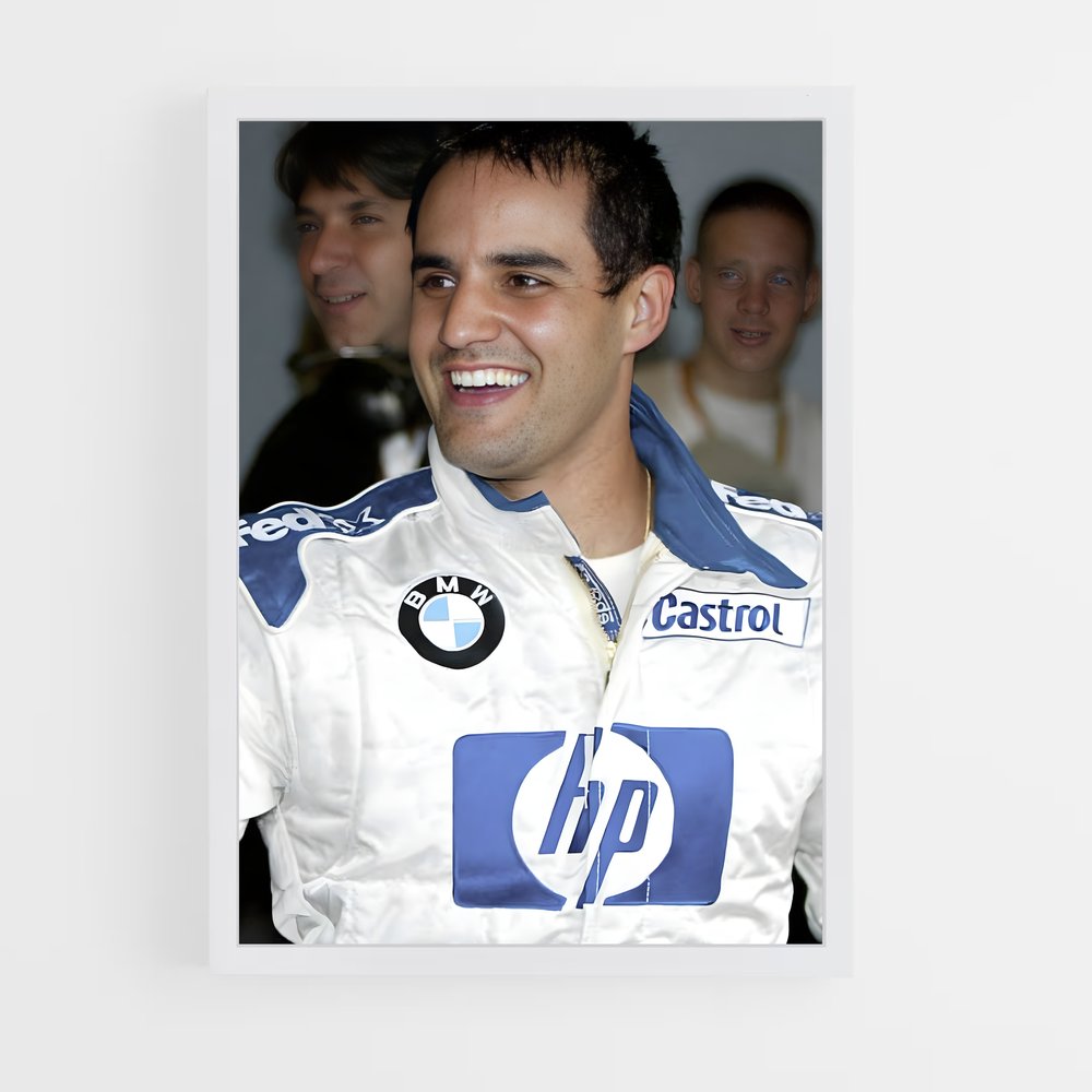 ap-juan pablo montoya-2 cadre Blanc