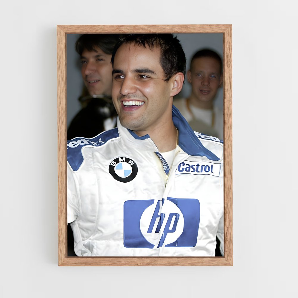 ap-juan pablo montoya-2 cadre Bois clair
