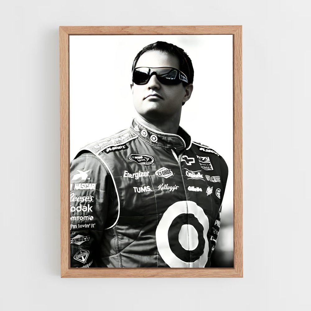 ap-juan pablo montoya-3 cadre Bois clair