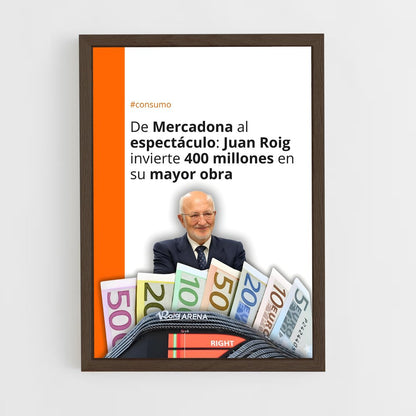 ap-juan roig-2 cadre Bois foncé