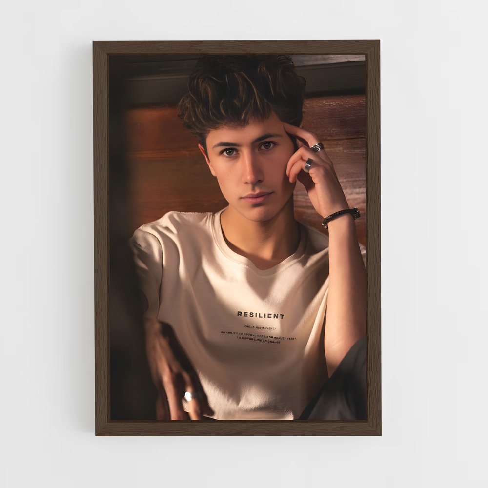 ap-juanpa zurita-3 cadre Bois foncé