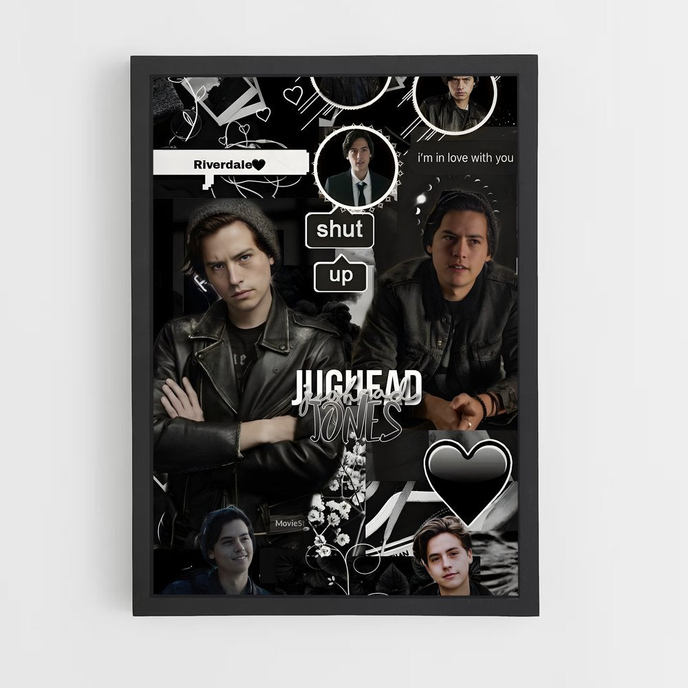 ap-jughead jones-3 cadre Noir