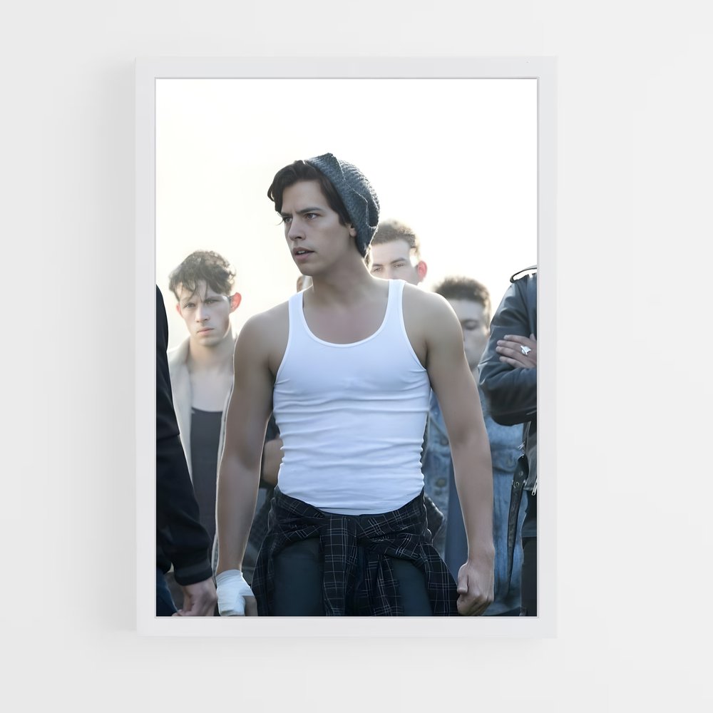 ap-jughead jones-6 cadre Blanc