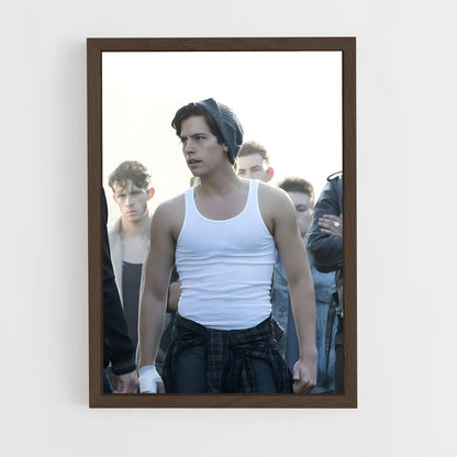 ap-jughead jones-6 cadre Bois foncé