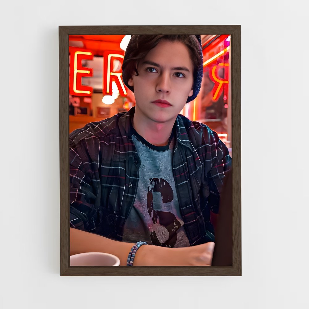 ap-jughead jones-7 cadre Bois foncé