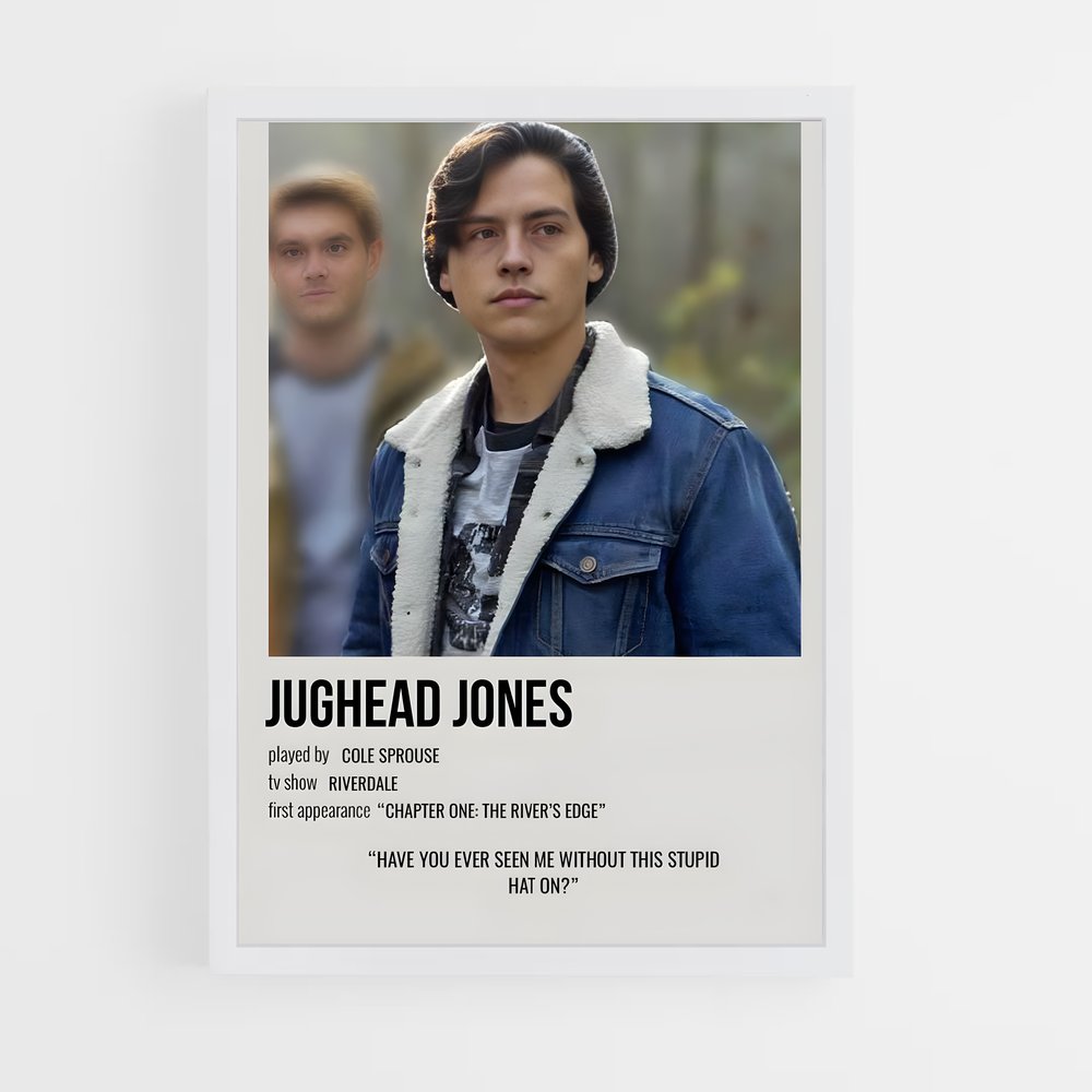 ap-jughead jones-8 cadre Blanc