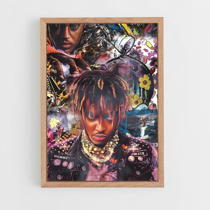 ap-juice wrld-2 cadre Bois clair
