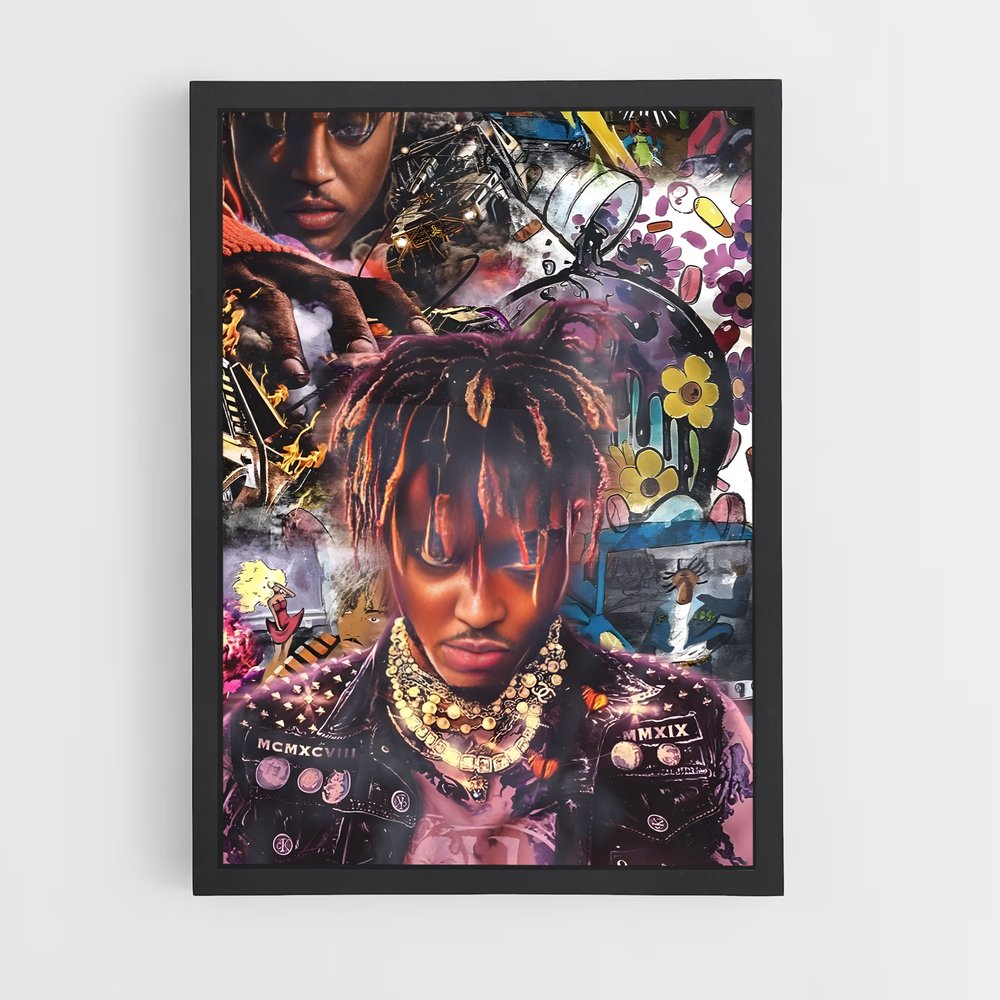 ap-juice wrld-2 cadre Noir
