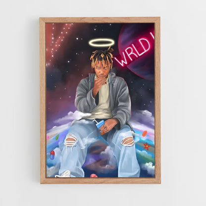 ap-juice wrld-3 cadre Bois clair