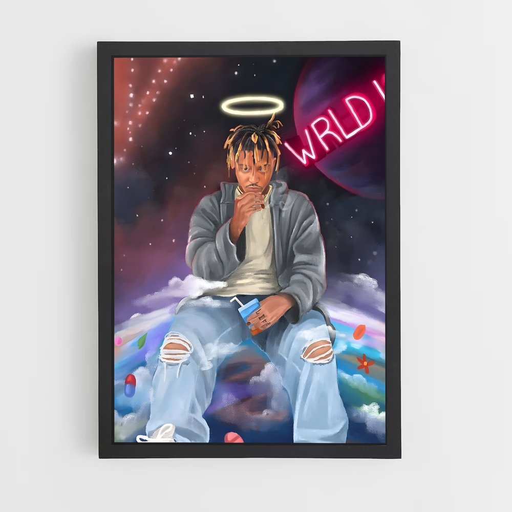 ap-juice wrld-3 cadre Noir