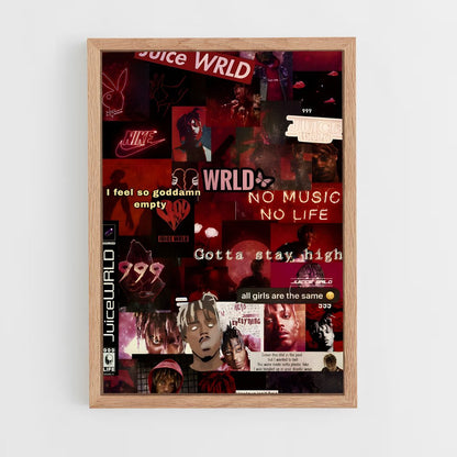 ap-juice wrld-5 cadre Bois clair