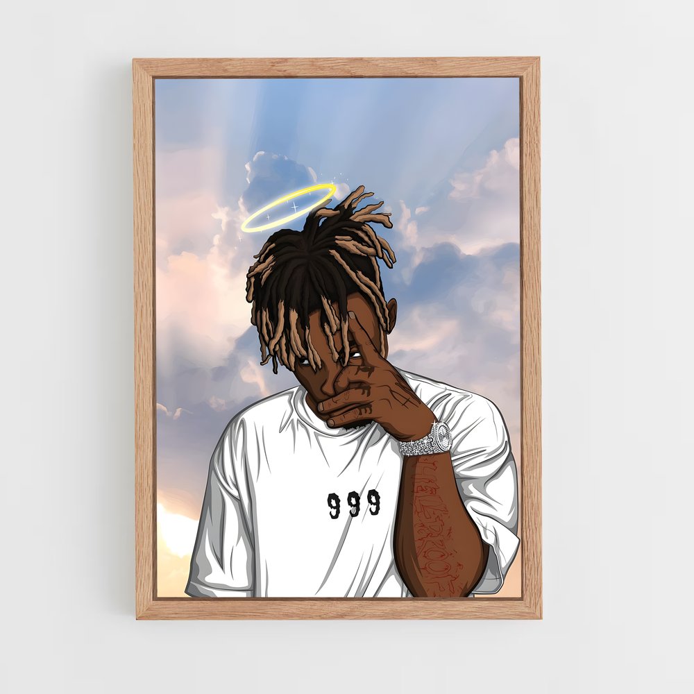 ap-juice wrld-6 cadre Bois clair