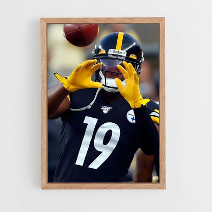 ap-juju smith-schuster-1 cadre Bois clair