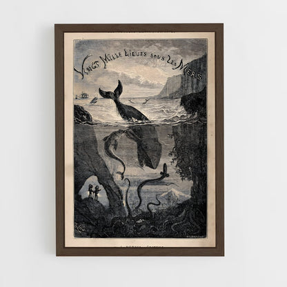 ap-jules verne-10 cadre Bois foncé