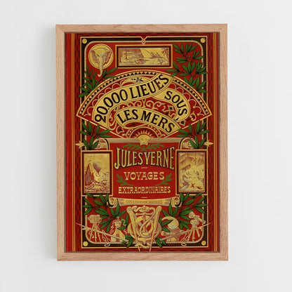 ap-jules verne-13 cadre Bois clair