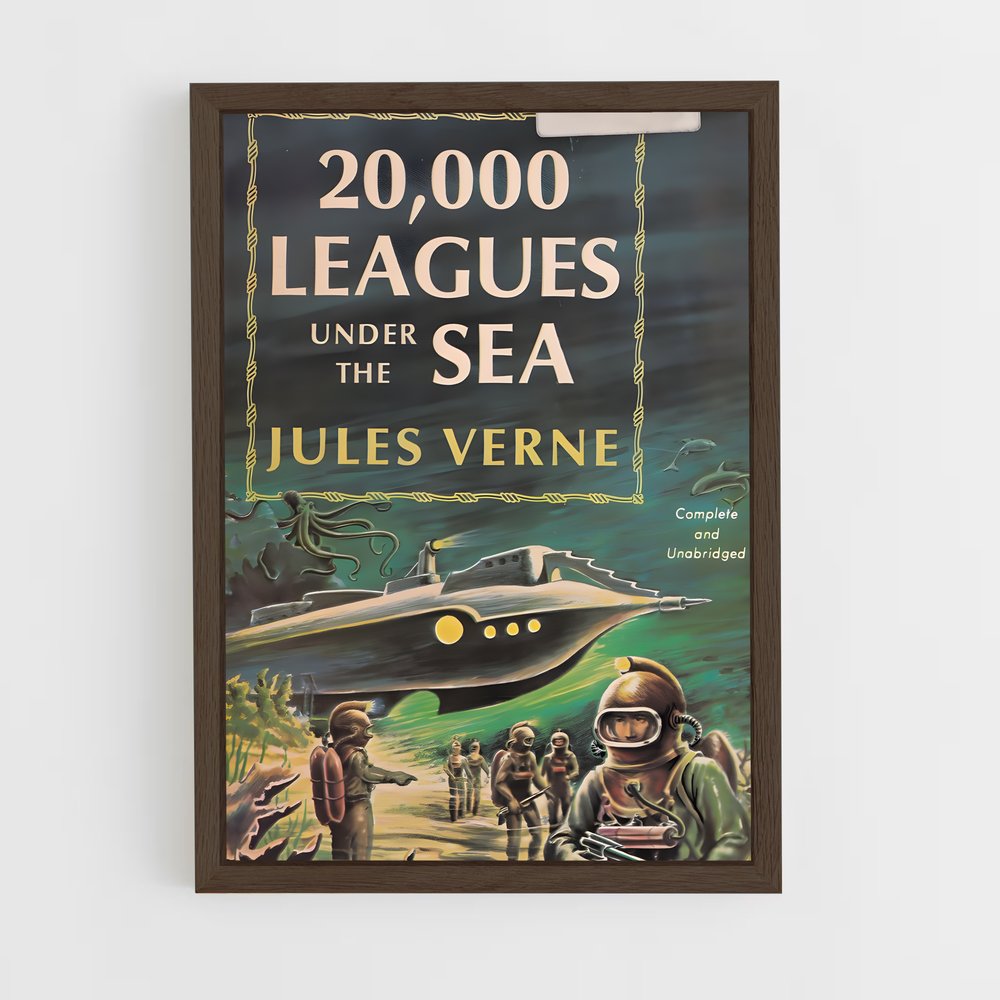 ap-jules verne-7 cadre Bois foncé
