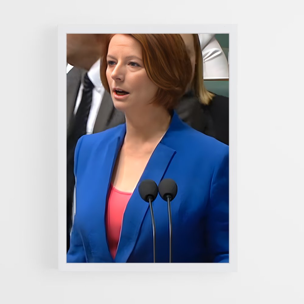 ap-julia gillard-1 cadre Blanc