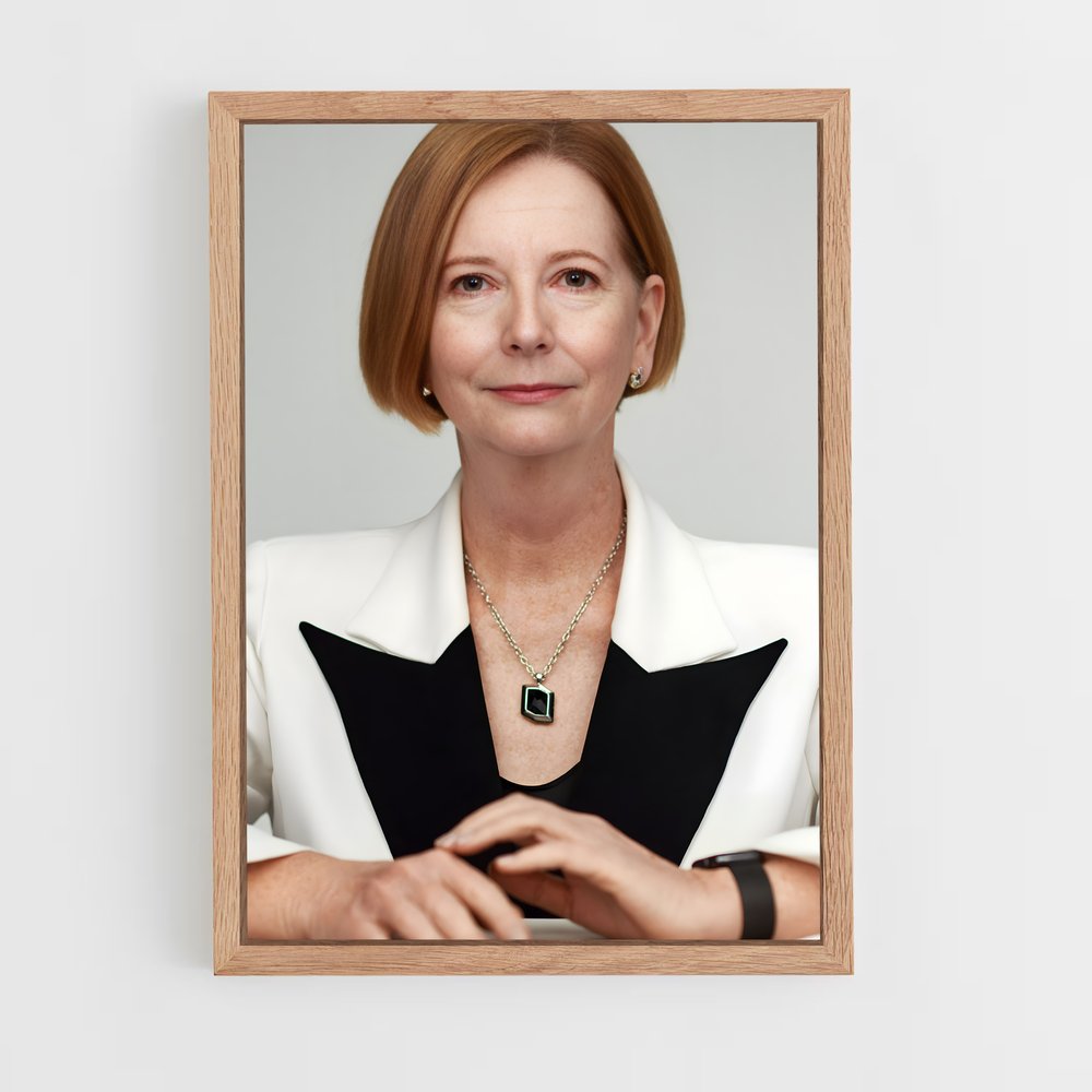 ap-julia gillard-3 cadre Bois clair