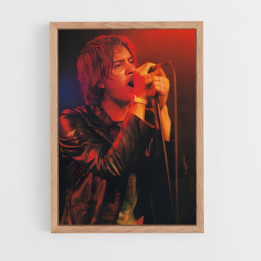 ap-julian casablancas-4 cadre Bois clair