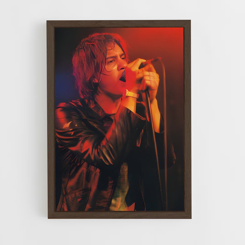 ap-julian casablancas-4 cadre Bois foncé