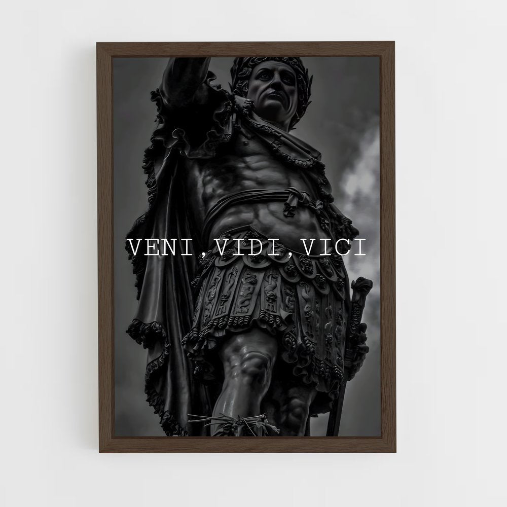 ap-julius caesar-3 cadre Bois foncé