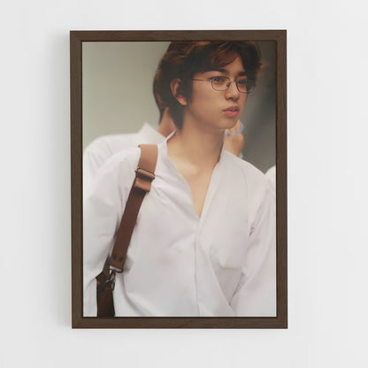ap-jun matsumoto-3 cadre Bois foncé