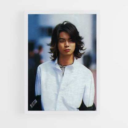 ap-jun matsumoto-5 cadre Blanc