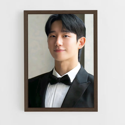 ap-jung jun-ha-4 cadre Bois foncé
