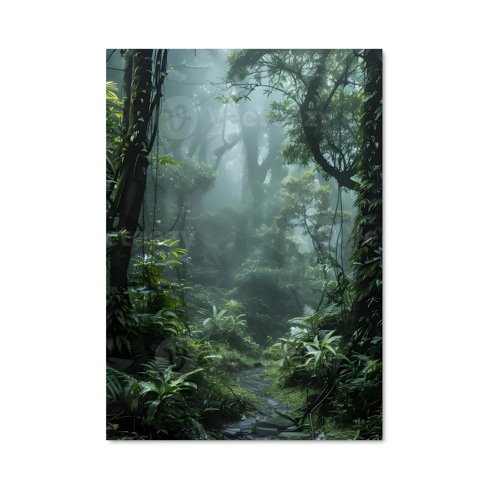 Poster Chemin Sauvage