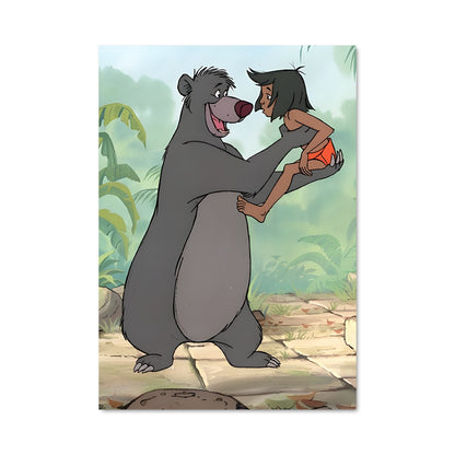 Poster Aventure dans la Jungle