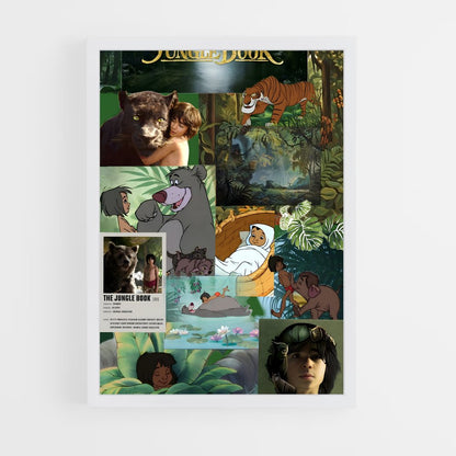 ap-jungle book-2 cadre Blanc