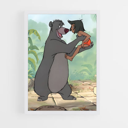 ap-jungle book-5 cadre Blanc