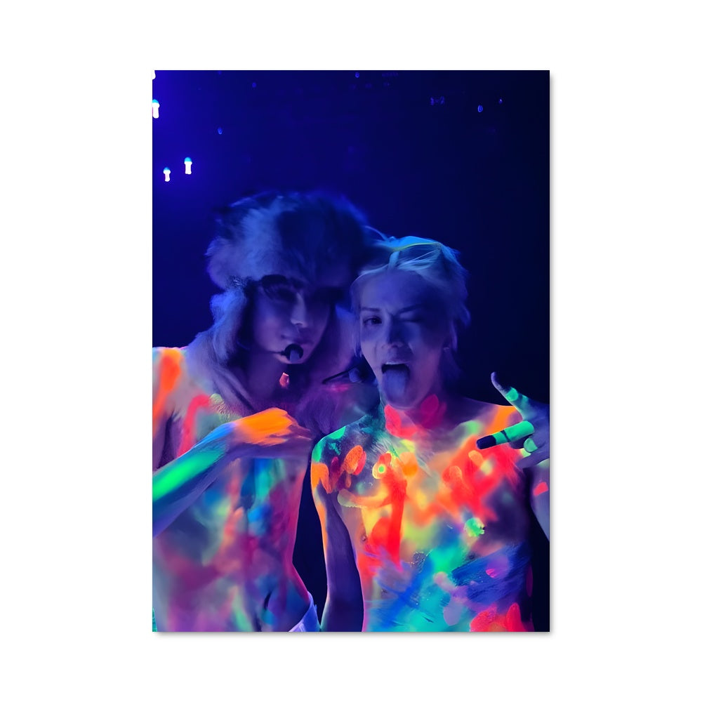 Poster Fluorescence Éphémère