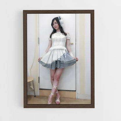 ap-jurina matsui-5 cadre Bois foncé