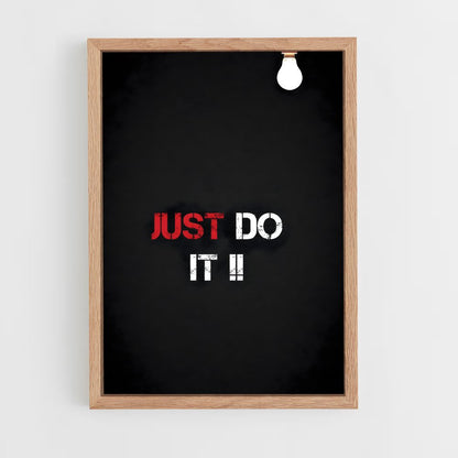 ap-just do it-1 cadre Bois clair