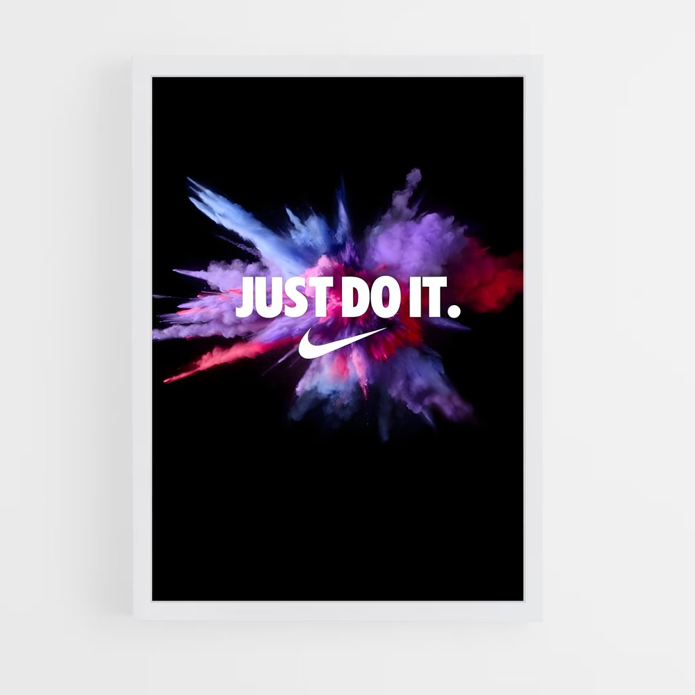 ap-just do it-12 cadre Blanc