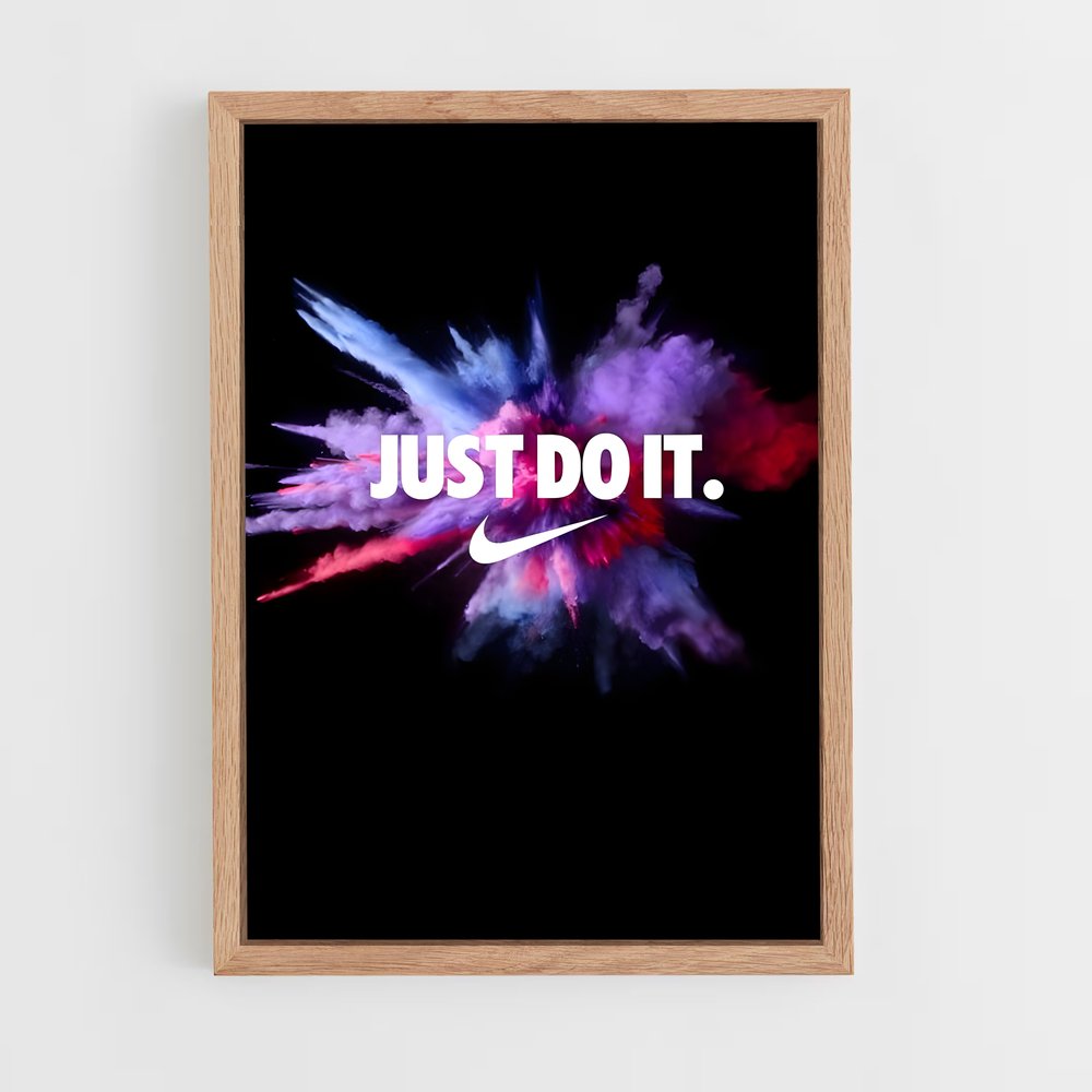ap-just do it-12 cadre Bois clair